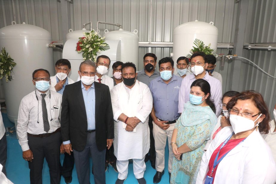 Jaipur Health Minister lauds Saint-Gobain’s efforts for COVID Relief