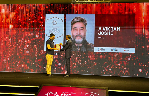 Anupam V Joshi of WAE Limited bags The Most Promising Business Leaders of Asia award