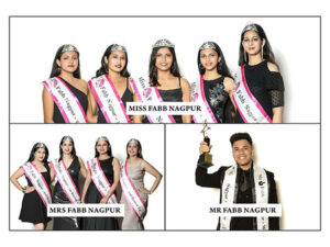 Toshita Gabhane wins Miss Fabb Nagpur, Sayali Ashtankar wins Mrs Fabb Nagpur and Rahul Hathibed wins Mr Fabb Nagpur 2