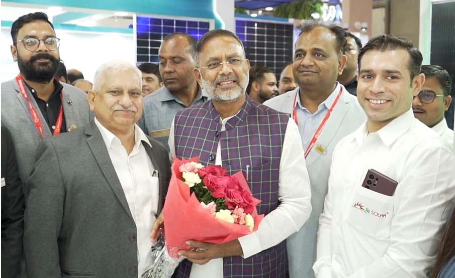 IB Solar, REI 2024, Shri Heeralal Nagar, Renewable Energy India (REI) Expo 202