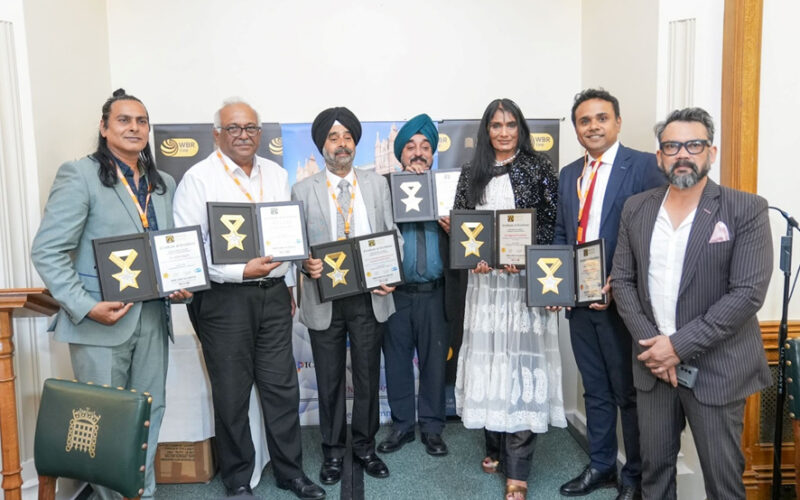 Asian UK Business Excellence Award Winners at The House of Commons, London, UK