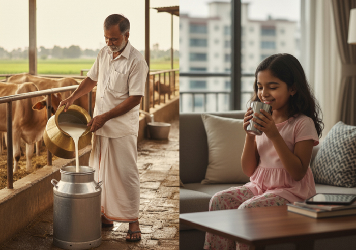 Arna Dairy, Bangalore , Pankaj Dairy, Dheeraj Keshav,