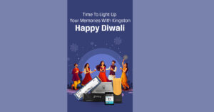 Light Up This Diwali with Kingston Technology Tech Gifts That Spark Joy.