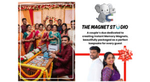 The Magnet Studio Brings Live Photo Fridge Magnet Experiences to Events in Bangalo