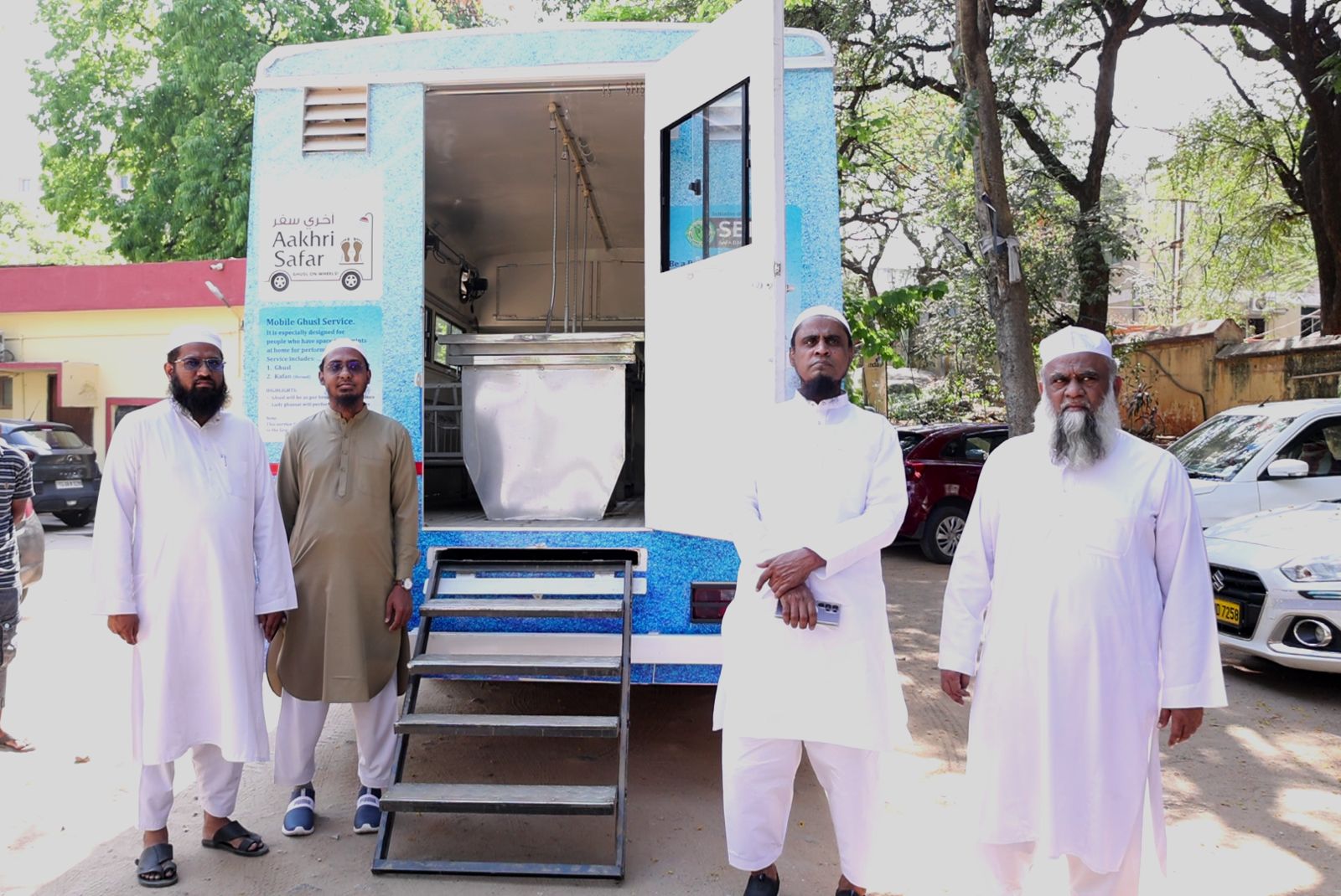Safaa Bait-ul-Maal Expands ‘Aakhri Safar’ Mobile Ghusl Service; Two New Vans to Be Launched in Hyderabad