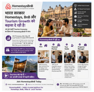 HomestaysBnB, Prashant Unnikrishnan, Travel Tech, Indian Tourism, Hospitality Innovatio