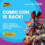 Geeks of Hyderabad get ready! NODWIN Gaming announces the return of Comic Con this December for three-day fandom celebration